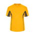 Badger Sport Drive Tee (414700-026704), Color 'Gold/Graphite'